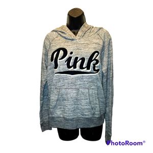 Pink by Victoria's Secret Heathered Gray Hoodie S / M